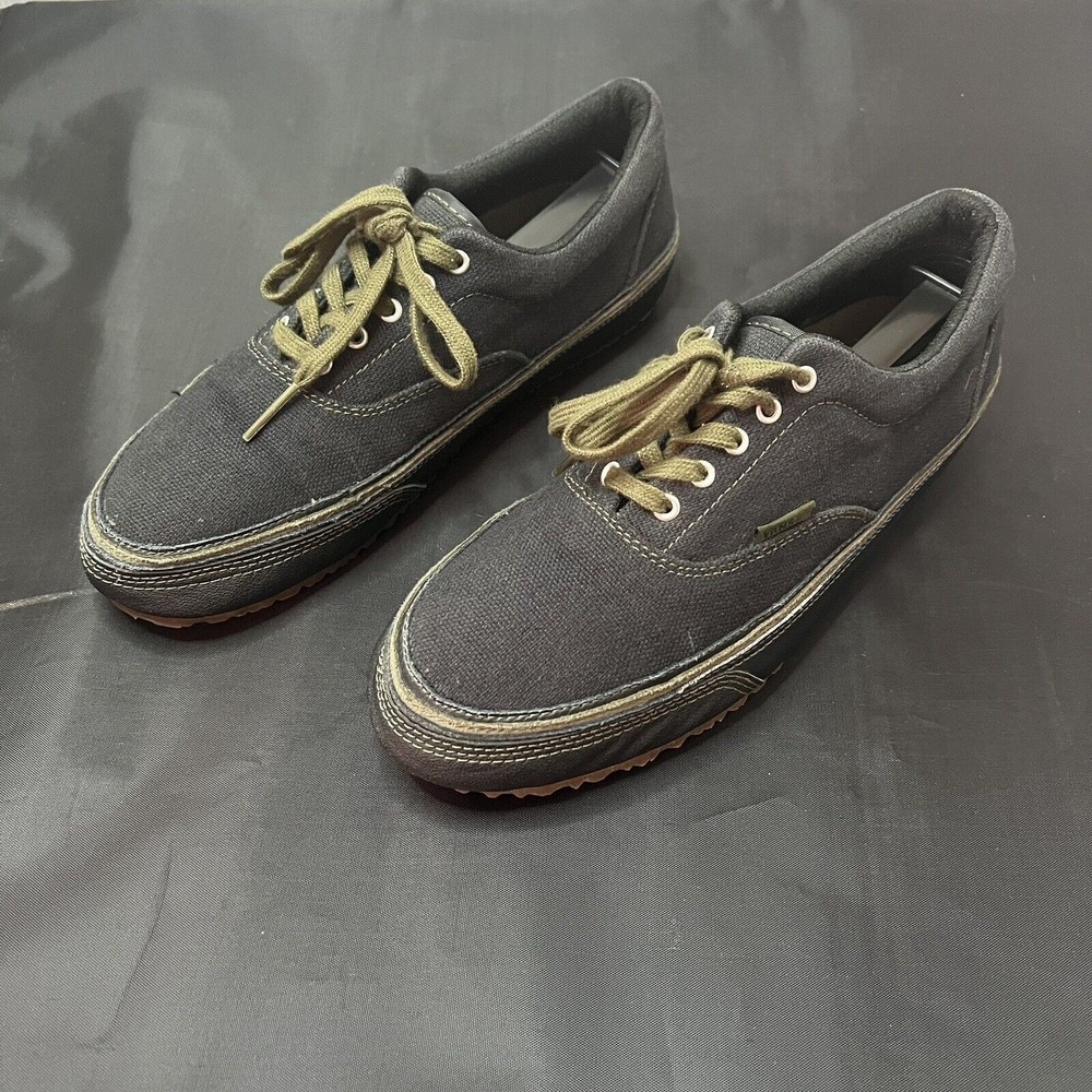 Vans Era Slim Cx Rare Mens Size 8 Rare Vault Navy Blue Olive Green Authentic
